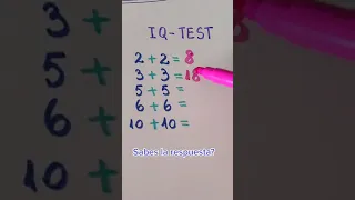 Test de inteligencia - Iq test