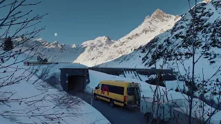 Anreise im Winter auf die Silvretta Bielerhöhe im Montafon | Vorarlberg