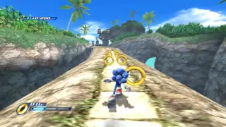 Sonic Unleashed (Wii) Abadat Jungle Joyride Daytime Stages