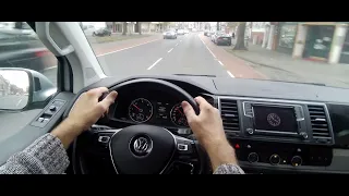 VW Volkswagen T6 Multivan 2.0 TDI Highline Test Drive City