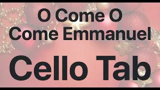 Learn O Come O Come Emmanuel on Cello - How to Play Tutorial