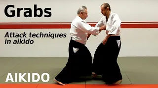 The GRAB ATTACKS in aikido, by Stefan Stenudd