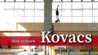 The best way to learn Kovacs !! 【Gymnastics Training idea】