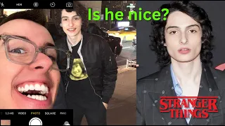 I MET FINN WOLFHARD!!!.... (stranger things)