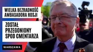 Nieudana prowokacja ambasadora Rosji! Nie zdołał wejść na teren Mauzoleum Żołnierzy Radzieckich