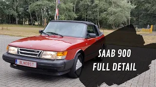 Saab 900 Turbo Full Detail - Wash, Polish, Wax