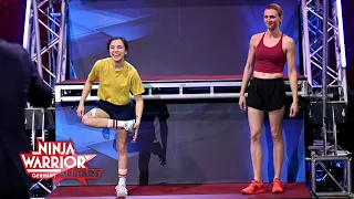 Silke Sollfrank hat keine Chance gegen Powerfrau Tatjana Holz | Ninja Warrior Germany Allstars 2021