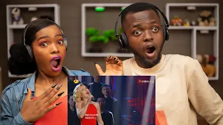 OUR FIRST TIME HEARING Polina Gagarina (Поли́на Гага́рина) - "Katiusha (Катюша)" REACTION!!!😱