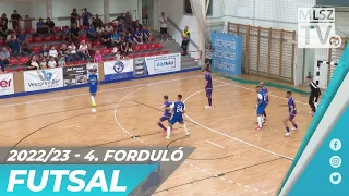 Veszprém Futsal – Újpest FC | 7-0 | Férfi Futsal NB I | 4. forduló | MLSZTV