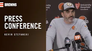 Kevin Stefanski Postgame Press Conference vs. Commanders | Press Conference