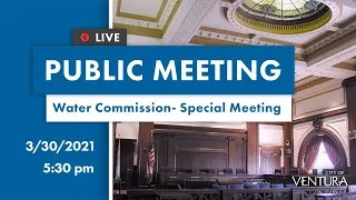3.30.21: Water Commission- Special Meeting