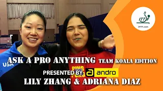 Lily Zhang & Adriana Diaz | #AskAProAnything​ presented by andro