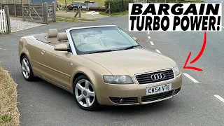 Budget Convertible bought for just £700! - 2004 Audi Cabriolet 1.8T Review