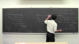 Math 060 Linear Algebra 26 111414: Orthogonal Matrices; Eigenvalues and Eigenvectors