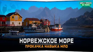 Норвежское море • Прокачка навыка • Фарм серебра • Русская Рыбалка 4