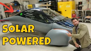 Solar Powered EV Never Needs to Charge // Aptera Luna First Ride