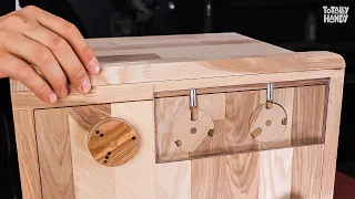 Amazing Secret Lock Mechanism Ideas You Can Try | Woodworking Project