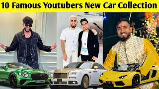 Top 10 Youtubers New Car Collection | Elvish Yadav, Uk07 Rider, Techno Gamerz, Mr Indian Hacker