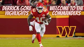 Derrick Gore Highlights! Welcome to the Washington Commanders!