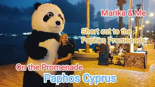 The Short cut to Paphos Promenade.. Kato Paphos Cyprus