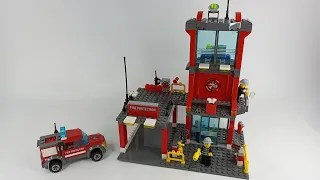 KAZI 8052 - SPEED BUILD | Fire Fight | Fire Station | Rescue Vehicle Playset