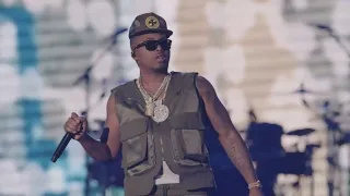 NAS EPIC "N.Y. STATE OF MIND" LIVE PERFORMANCE AT YANKEE STADIUM HIP HOP 50