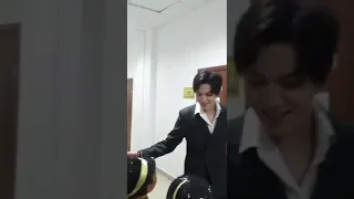 Dimash backstage at Baqytty Bala 2019 Gala