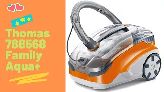 🐕Thomas 788568 Family Aqua+ Pet & Family Aspirateur Aspirer et sécher en une seule opération