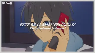 Horimiya: Piece OP. Full | Shiawase | Omoinotake - Sub. al Español 『AMV』⸙