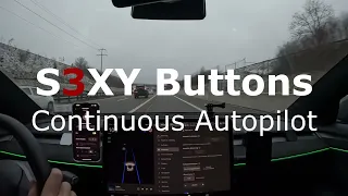 TESLA S3XY Buttons - Continuous Autopilot (tolle Funktion - fast wie Enhanced)