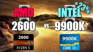 2600 vs 9900K - 2060S. CSGO, Fortnite, PUBG, GTAV, Overwatch.