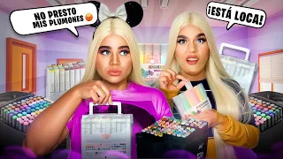 LA MORRA DE LOS PLUMONES | MIA PLUMONES Y SOFIA HACEN EQUIPO✨