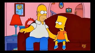 Homer Strangles Bart