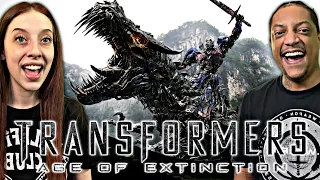 TRANSFORMERS: AGE OF EXTINCTION | MOVIE REACTION | Our First Time Watching | UNDERRATED STORY 🤯😨