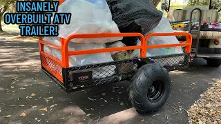 Vevor HEAVY DUTY Full Steel ATV Dump Trailer | Best Small Trailer I've EVER SEEN!