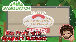 Sneaky Sasquatch -  How to Maximum the Profit of Spaghetti business