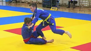 Walka nr 1 Ne Waza Gi OGÓLNOPOLSKA LIGA DZIECI I MŁODZIEŻY W JU JITSU SPORTOWYM, Katowice 24.05.12