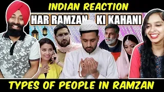 Indian Reaction on HAR RAMZAN KI KAHANI | Zaid Ali ft. PunjabiReel TV