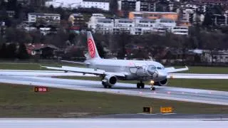 INN - FlyNiki landing at Innsbruck