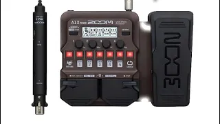 ZOOM A1X Four MULTI-EFFECTS PEDAL