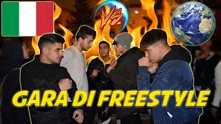 Italiani VS Stranieri - Gara di DISSING freestyle!!