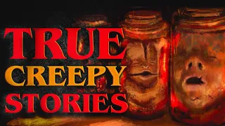 MASSIVE 24 True Scary Stories COMPILATION | The Lets Read Podcast Episode 061