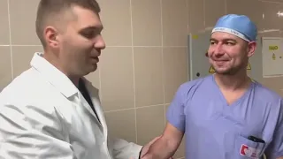 Відео з операції по пересадці серця. Роман Домашич пересадив серце