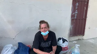 Michelle homeless and addicted to Meth in San Bernardino California