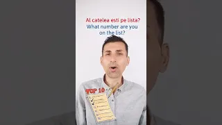 Al Catelea esti pe lista? Expresii Utile in Conversatie in Engleza