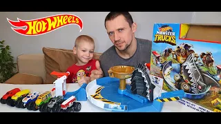 Hot Wheels Monster Trucks 🦈 Игрушки для детей Хот вилс toys for children