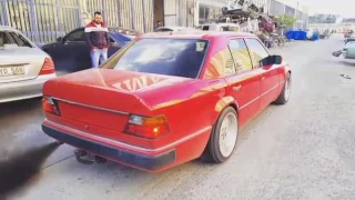 Mercedes om606 w124 300td burnout