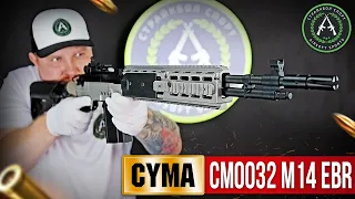 Обзор на CYMA CM032 M14 EBR. Страйкбольная винтовка.