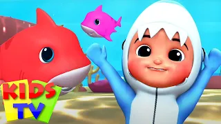 Немовля акула пісня | Дитячі віршики | Освіта для дітей | Kids Tv Ukraine | Відео дошкільного віку