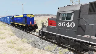 Crazy High Speed Train Crashes #12 - Beamng drive | Dancing Cars